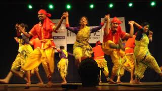 Marathi Folk Dance  Amba Bajala Go  Fun Indian Dance  Nrityangana Rupali Desai [upl. by Sussman]