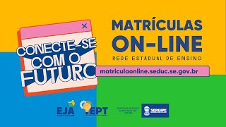 Tutorial da Matrícula Online  Consultar vagas [upl. by Adnilim]