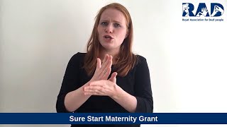 Sure Start Maternity Grant [upl. by Agace568]