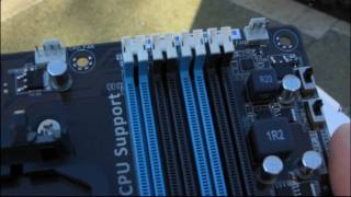 ASUS M4A89GTD PROUSB3 AM3 890GX DDR3 SATA3 60Gbs Crossfire Motherboard Unboxing amp First Look [upl. by Aken]