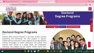 ICFAI PhD Admission 2024  PhD Admission 2024 [upl. by Teiluj762]