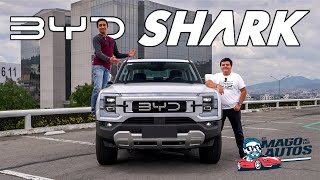 ¡El primer pickup híbrido enchufable  BYD Shark Review [upl. by Anik829]