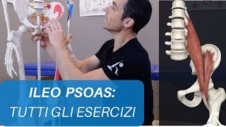 Esercizi per ILEO PSOAS il muscolo che quotinfiammaquot SCHIENA e ANCA [upl. by Lelith]