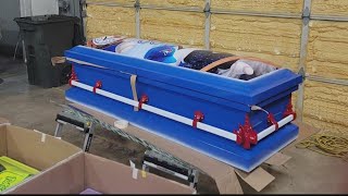 Georgia casket company provides final resting place to Texas school shooting victims [upl. by Bakki]