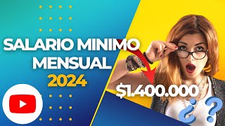 📢ATENCION📢 Salario mínimo 2024 [upl. by Esineg]