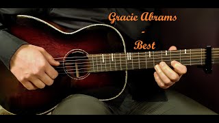 How to play GRACIE ABRAMS  BEST Acoustic Guitar Lesson  Tutorial [upl. by Rawna]