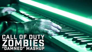 Call of Duty Zombies Black Ops Epic Piano Theme quotDamnedquot  quotEchoes of the Damnedquot [upl. by Oleg]