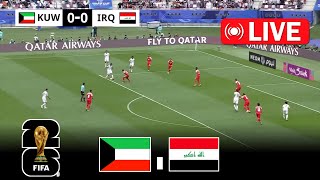 Kuwait vs Iraq  World Cup Qualifiers 2026 AFC  eFootball Pes 21 Gameplay [upl. by Tips852]