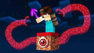 Minecraft But Its On 1 Scary Block [upl. by Wandie]