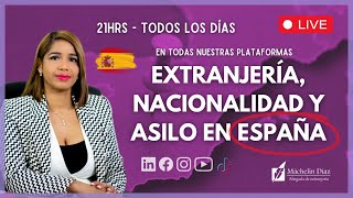 TODO sobre EXTRANJERÍA Nacionalidad y Asilo en España 2023‼️ [upl. by Chemush]