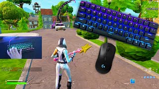 SteelSeries Apex Pro Mini Fortnite Map🤩Keyboard Sounds 240 FPS Smooth 4K⭐ [upl. by Eynttirb]