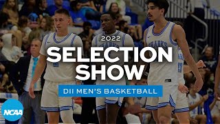 2022 NCAA DII mens basketball championship selection show [upl. by Veradia]