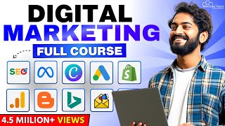 DIGITAL MARKETING Full Course for Beginners in 3 Hours  Learn Digital Marketing in 2024 [upl. by Meingolda]