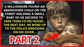 Part 2 Millionaire found an abandoned child with a baby he took them to his house [upl. by Giesecke]