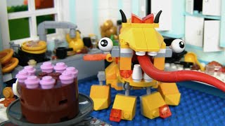 Lixers Max in the Kitchen  LEGO Mixels  Stop Motion Episode 13 [upl. by Lecia]