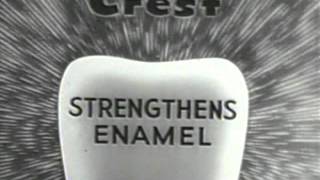 1956 Crest Toothpaste Commercial 4 [upl. by Ardnoel]