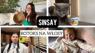 BOTOKS NA WŁOSY SINSAY ŚWIĘTA 🤫🙈 [upl. by Leirraj]