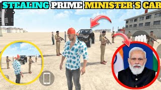 I STOLEN PRIME MINISTER CAR DREAM GAMERZ GAMEPLAY [upl. by Bronny463]