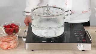 glass cooking pot [upl. by Htederem]