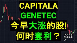 CAPITALA GENETEC 今早大涨的股何时套利？筹码主力线技术分析［CC 中英文字幕］ [upl. by Neehsuan334]