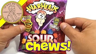 War Heads Sour Chewy Cubes Candy Six Assorted Flavors [upl. by Zaria]