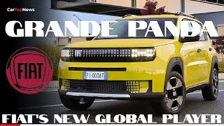 Fiats Grande Panda I Review I Hybrid Fiat Grande Panda I Electric and Hybrid I Fiat I Details [upl. by Auqenahs328]