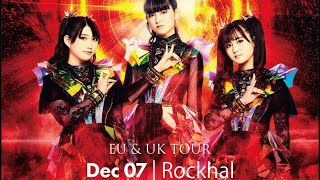 BABYMETAL ROAD OF RESISTANCE DEC 07 2023 ROCKHAL ESCHALZETTE LUXEMBOURG BABYMETAL WORLD TOUR 2023 [upl. by Yelnek549]