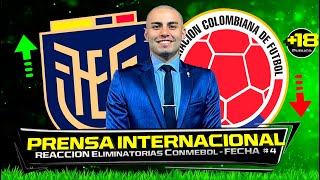 Prensa Colombiana Habla de Ecuador vs Colombia 🔥 Eliminatorias Sudamericanas Conmebol mundial 2026 [upl. by Haerr]