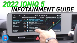 2022 Hyundai IONIQ 5 FULL Infotainment GUIDE [upl. by Anceline]