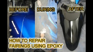 Repair Fairings Using All Purpose Epoxy [upl. by Seton4]