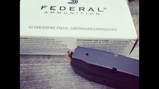 9x19mm 115gr JHP XM9001 Federal Ammunition Velocity  Gel Test [upl. by Fulks841]