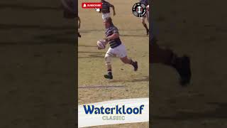 Wow Waterkloof hooker scores an epic solo try against Affies 🏉🔥 Waterkloof SoloTry Affies [upl. by Rotkiv]