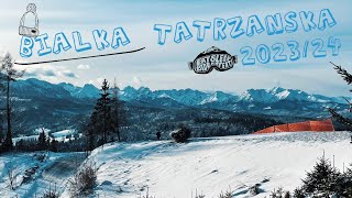 Białka Tatrzańska 202324  Poland  snowboard ski Kotelnica Białczańska [upl. by Oiril]