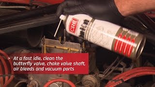 CleanRCarb  How To Use Our Carburettor Cleaner Spray [upl. by Ahsilahk]