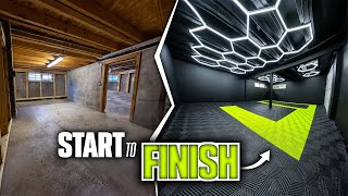 JAI CONSTRUIT LE GARAGE DE MES RÊVES  TIMELAPSE RÉNOVATION [upl. by Trask913]