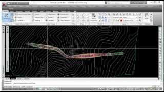 AutoCad Civil 3D  Creating Cross Sections [upl. by Valerian]