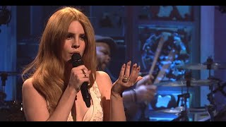 Lana Del Rey quotBlue Jeansquot SNL Vocals [upl. by Elynad]