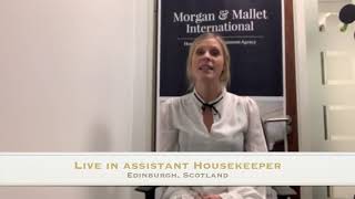 Housekeeper in UK and Scotland I Housekeeper Service Agency [upl. by Laise352]