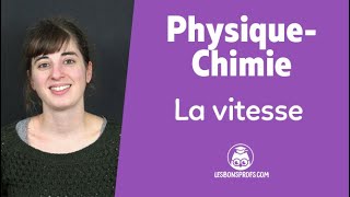 La vitesse  PhysiqueChimie  6e  Les Bons Profs [upl. by Friede]