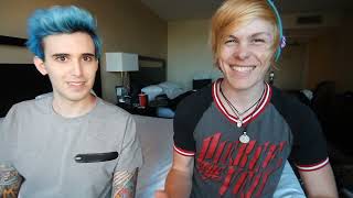 RobbyEpicSauce Our First Kiss 7 Second Challenge w CrankThatFrank Reupload [upl. by Lananna950]