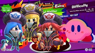 Kirby Star Allies Boss Rush Solo Soul Melter EX w The Three MageSisters [upl. by Aikat]