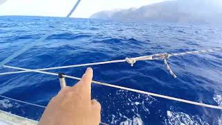 Gybe preventer system for sailing downwind [upl. by Nahsab]