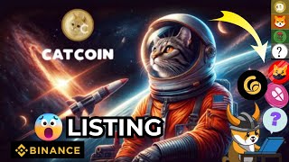 Catcoin Listing BinanceCat coin update Today  LovelyshibaflokiRacaLunc Price Dump  memetrend [upl. by Amati]