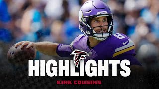 Kirk Cousins top career highlights  Welcome to Atlanta [upl. by Htims]