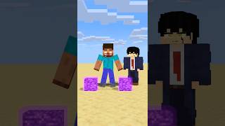 HELP Herobrine To Power Up And Lift Bedrock friendship shorts trending anime [upl. by Jessalyn]