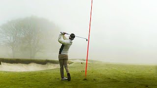 9 Holes of Relaxing Golf In The Fog [upl. by Htabmas388]