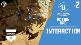 Unreal Engine 5 Tutorial  Action RPG Part 2 Interactions [upl. by Knoll]