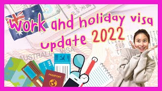 Update Work and holiday visa ปี 2022 ออสเตรเลีย l เขียน Travel plan ยังไง [upl. by Sverre]