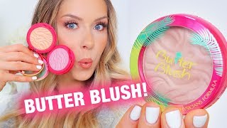 Physicians Formula BUTTER BLUSH Demo  Swatches [upl. by Eicaj]