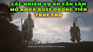 Các Nhiệm Vụ Ẩn True End Black Myth Wukong Cách Gặp Dương Tiễn Nhị Lang Thần Black Myth Wukong [upl. by Ailina962]